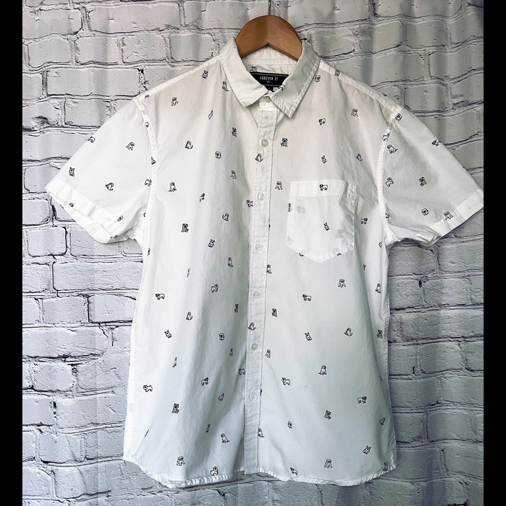 F21 • Dog Button Up